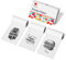 Phomemo 53mm Druckerpapier für T02/M02/M02S/M02Pro/M03/M03AS/M04S/M04AS/M832/M833 Mini Taschendrucker, 3 Rollen Thermo-Aufkleberpapier, Schwarz auf Weiß, 53 mm x 3,5 m, 2 Jahre Haltbarkeit, 3 Rollen
