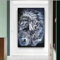 Trayosin Wolf Diamond Painting 5d Diamant Painting Bilder Diamant Painting Kinder DIY malen nach Zahlen Erwachsene Runden Diamanten Dekoration und Geschenk (Wolf Indianer,30x40cm)
