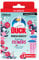 Duck Fresh Discs Toilet Cleaner Refill Twin Pack, Fights Stains That Harbour Germs, Prevents Limescale Build Up, First Kiss Flowers Fragrance, Pack of 5 (Total of 10 Refill Tubes)