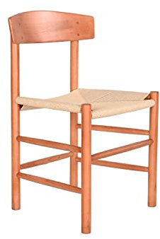 DKD Home Decor Esszimmerstuhl, Braun, 48 x 40 x 76 cm