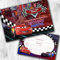 Cars Invitations (WRITE ON) Birthday Party Invites Double Sided (Pack of 15)
