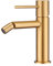 MIICE - Rubinetto bide - monocomando per WC acqua fredda/calda - Rubinetto igienico WC- SERIE MONZA Oro Spazzolato BDM039-2OC