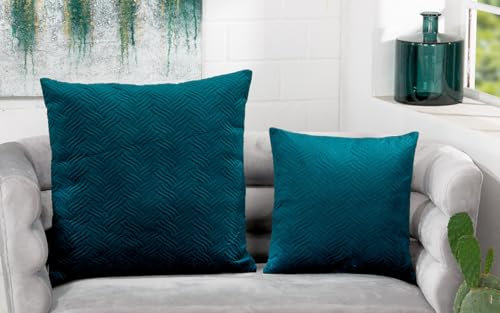 GILDE Kissen Velluto Polyester blau 44404