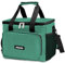 unycos - 10L Kühltasche, Lunch Bag, Thermotasche mit Folienfutter, Lunchtasche Isoliert, Regenjacke, Leichte, Einfache Reinigung, Lunchbox Tragbar, Tasche Arbeit Reisen Büro Picknick (Dunkelgrün)