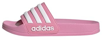 adidas Unisex Bambino Badepantoletten-eg1355 Mocassino, Rosa Bianca Rosa Felice, 36 EU