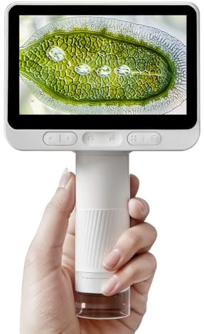 BEAVERLAB Finder 4.0 Microscope for Kids, Handheld Miniscope, 1600X Portable Kids Digital Mini Pocket Microscope for Boys Girls, Educational Science Kit Toys
