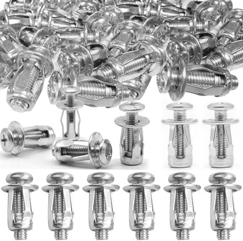 20 Pezzi Tasselli per Cavità In Metallo, Tasselli a Espansione per Lamiera, Petalo per Fissaggi In Metallo, Tasselli di Fissaggio per Lamiera, M5*25mm, Per Cartongesso, Ferroso a Parete Cava