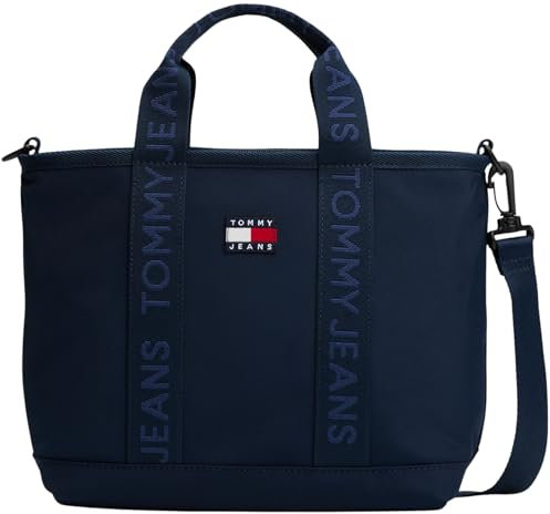 Tommy Jeans Tjw Daily Mini Tote Aw0Aw17566, Fourre-Tout Women's, Blue (Dark Night Navy), OS