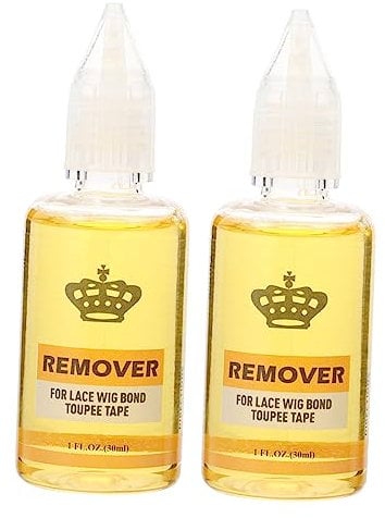 Baluue Lace Wig Glue Remover 30ml Adhesive Tape Remover for Hair Extensions Non-oily Fast-acting Safe for Hair