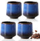 Set de Tasses à Cappuccino 4 Pièces,4 Tasses à Café de 220 ml - Sans Poignée,Tasses à café de Haute Qualité avec Boîte Cadeau,Tasses à Café en Céramique Faites à la Main