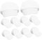 Toddmomy DIY Blanko-Hüte Aus Weißer Baumwolle Zum Bemalen Für Kinder Jugendliche Und Erwachsene – Baseballkappen Zum Basteln Sonnenschutz Partydekoration 10Er-Pack Einfache Kappen (52–55