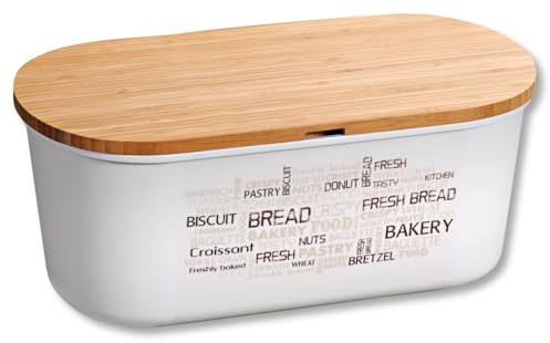 Kesper | Brotbox mit Schneidebrett, PET, 34 x 18 x 14 cm | 38500