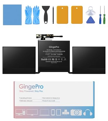 GingePro Batería de Repuesto para MacBook Pro A2289 de 13 Pulgadas (2020) Batería A1713/A2171