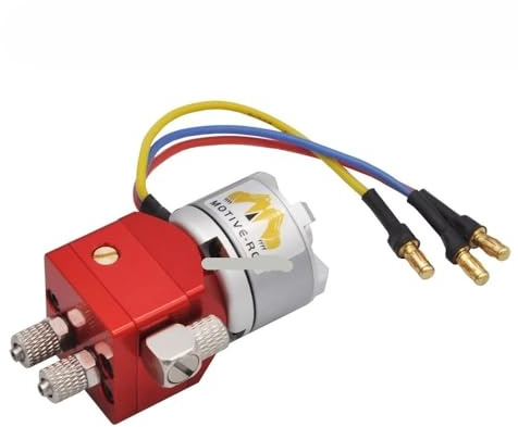 Compatible for 1/14 Huina 336 961 K966 E010 RC pelle 6Mpa pompe à huile hydraulique sans balais avec régulation de pression(6Mpa Hydraulic Pump)