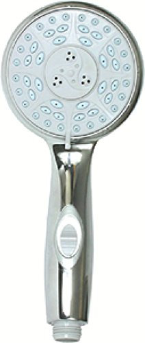 Camco 43710 - Alcachofa de ducha RV con interruptor de encendido/apagado (cromo)