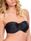 Panache Women's Evie Strapless Bra Black 5320 Strapless 32FF