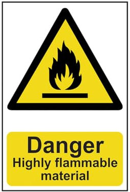 Scan 0901 - Cartello in PVC di pericolo alta tensione, 200 x 300 mm