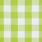 HOMESCAPES Tissu Vichy à grands carreaux en coton, Tissu Vert, Tissu au mètre 100x150 cm, Tissu d’ameublement pour décoration DIY Patchwork couture