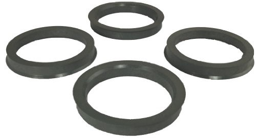 4 Zentrierringe 70,0 mm - 57,1 mm