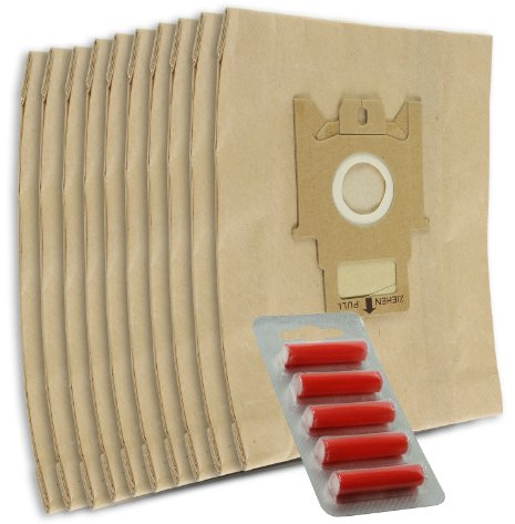 Hoover First4spares Type H30+ Dust Bags Arianne Telios Sensory Vacuum Cleaners (10 Pack + 5 Freshener Sticks)