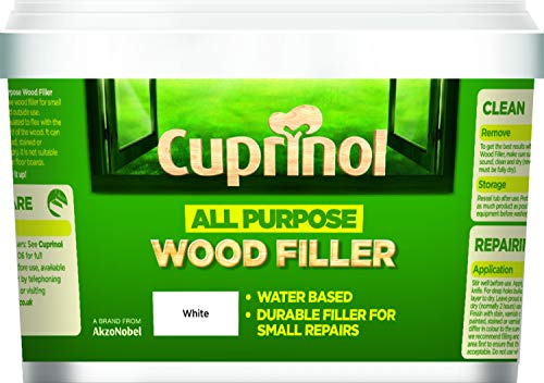 Cuprinol All Purpose Wood Filler - White Tub 250ml
