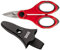 USAG U02070008 Forbice per Elettricisti, Rosso