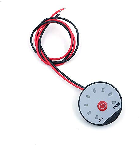 DollaTek 8-65V Universal LCD Car Acid Lead Lithium Battery Capacity Indicator Digital Voltmeter Voltage Tester JS-8T