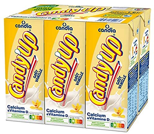 Candia Candy’up Boisson Lactée À La Vanille 6x20cl
