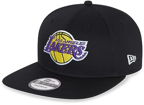 New Era Los Angeles Lakers NBA Essentials Black 9Fifty Snapback Cap - M - L