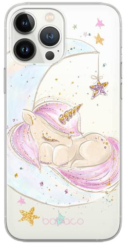 ERT GROUP custodia per cellulare per Huawei P30 Lite originale e con licenza ufficiale Babaco, modello Unicorn 003 adattato in modo ottimale alla forma dello smartphone, parzialmente trasparente