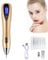 Skin Tag Remover Stift USB Wiederaufladbar Tragbarer Stift zur Entfernung von Muttermalen mit 9 Modi und Austauschbaren Teilen mit LED-Anzeige für den Schönheitssalon für den Heimgebrauch