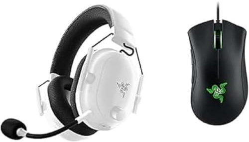 Razer BlackShark V2 Pro (2023) - White + DeathAdder Essential