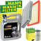 Inspektionspaket passend für Fiesta 5 FUSION 60-100PS + 5W30 Öl