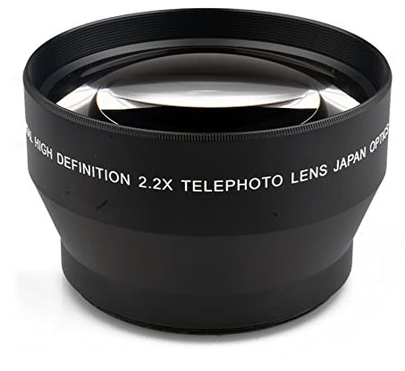 Universal-Telekonverter-Objektiv, 67 mm, 2,2 x, mehrschichtig, beschichtet, DSLR-Kameras, Zubehör für Nahaufnahmen, 67 mm, professionelles Kamera-Telekonverter-Objektiv mit Aufbewahrungstasche,