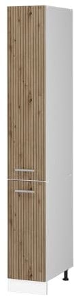 Vicco Apothekerschrank R-Line, Medizinschrank für die Küche, Artisan-Eiche/Weiß, 30 cm