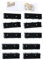 Qaonsciug 10Piece High Current Battery Holder Battery Case For 21700/18650 Cells Assembly With Brass Strips