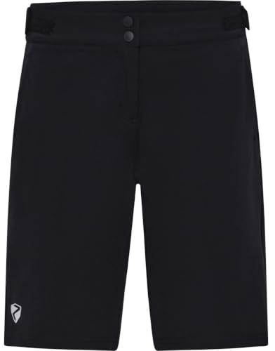 Ziener Damen Fahrrad-Shorts mit Innenhose - Mountainbike/Outdoor/Freizeit - atmungsaktiv,schnelltrocknend,gepolstert Nilsa X-Function