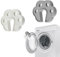 2 Pack Waschmaschinen Türhalter,Türstütze für Frontlader Waschmaschinen,Tür öffnen und trocknen der Frontlader Waschmaschine um Dämpfung zu verhindern,Türstopper für Trockner