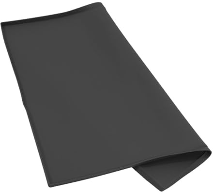 Silicone Protège-dessus et Noir 650x600mm Sécheuse Laveuse | Protection Renforcée, Résistante à Déformation, Usage Multifonction, Accessoire Minimaliste pour Buanderie