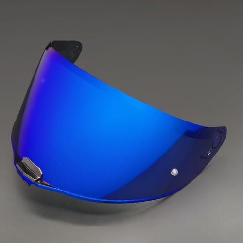 YCPHR Motorradhelm Visier für LS2 FF811 Vector II Citation II FF811, Motorrad Windschutz Helm Objektiv Visier Vollgesichts Getöntes Visier Motorradhelm Ersatz,normal-B Tea Blue