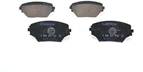 Bosch BP430 - Auto Bremsbeläge vorne - Bosch-Qualität - für leises Bremsen mit wenig Staub - ECE-R90 zertifiziert - kupferfrei - 1 Set mit 4 Bremsbelägen