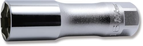 LLAVES DE BUJIA Serie Z 16MM. | 6-point clip-type spark plug socket, Z-Series design with 3/8 Sq. Dr. and 16mm size.