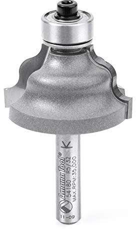 Amana 54180 Wavy Edge Bit 1/4 Shank Router Bit by Amana
