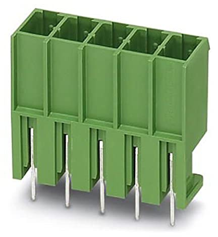 PHOENIX CONTACT PCV 4/3-G-7,62 Leiterplattengrundleiste, 4 mm² Nennquerschnitt, 3 Anschlüsse, PCV 4/..-G Artikelfamilie, 7.62 mm Rastermaß, Grün, 50 Stück