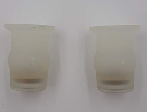Gush Products Toilet seat Blind Hole Fixings Plugs 1 Pair as used by duravit part 0050500000