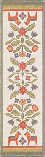Ekelund - Tischläufer Kurbitsblom 35x120 cm 100% Baumwolle