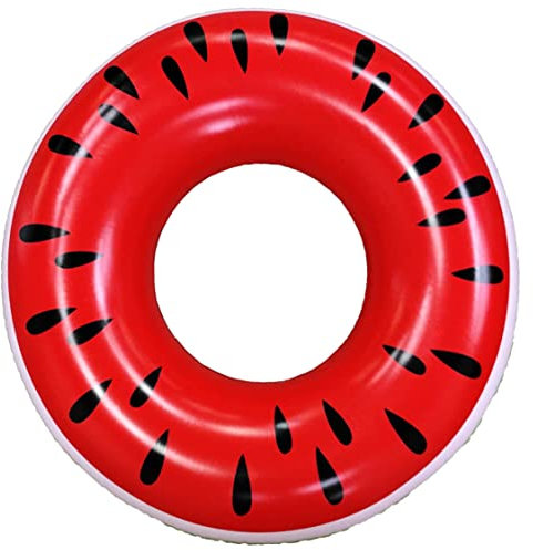 Best Sporting Schwimmreifen Erwachsene I Schwimmring Wassermelone I Schwimmring Erwachsene I Schwimmreifen Groß I Aufblasbarer Schwimmring 122 cm I Schwimm Ring I Pool Ring I Schwimmreifen