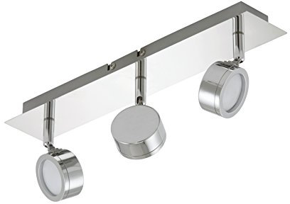 Trango 3-flammig LED Deckenstrahler, Deckenleuchte, Deckenlampe 2003 inkl. LED Leuchtmittel Strahler schwenk- und drehbar