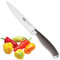 Taylors Eye Witness Syracuse All Purpose Kitchen Knife - Professional 13cm/5” Cutting Edge, Multi Use. Ultra Fine Blade, Precision Ground Razor Sharp. Soft Textured Grey Handle, Excellent Grip.