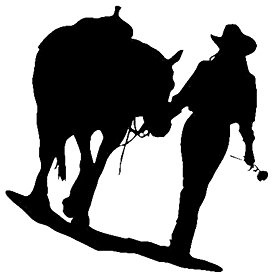 Dandeliondeme Kreatives Wasserdichtes Cowgirl-Auto-Aufkleber-Abziehbild-Fahrzeug-Gitarren-Koffer-Dekor (Schwarz)